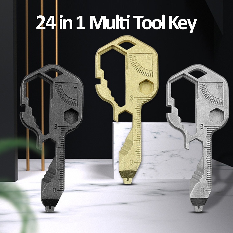 24-in-1 Compact Key Multi-Tool