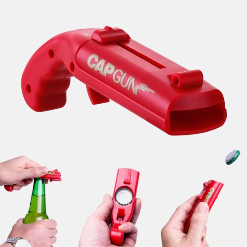 Beer Opener & Bottle Cap Gun Shooter